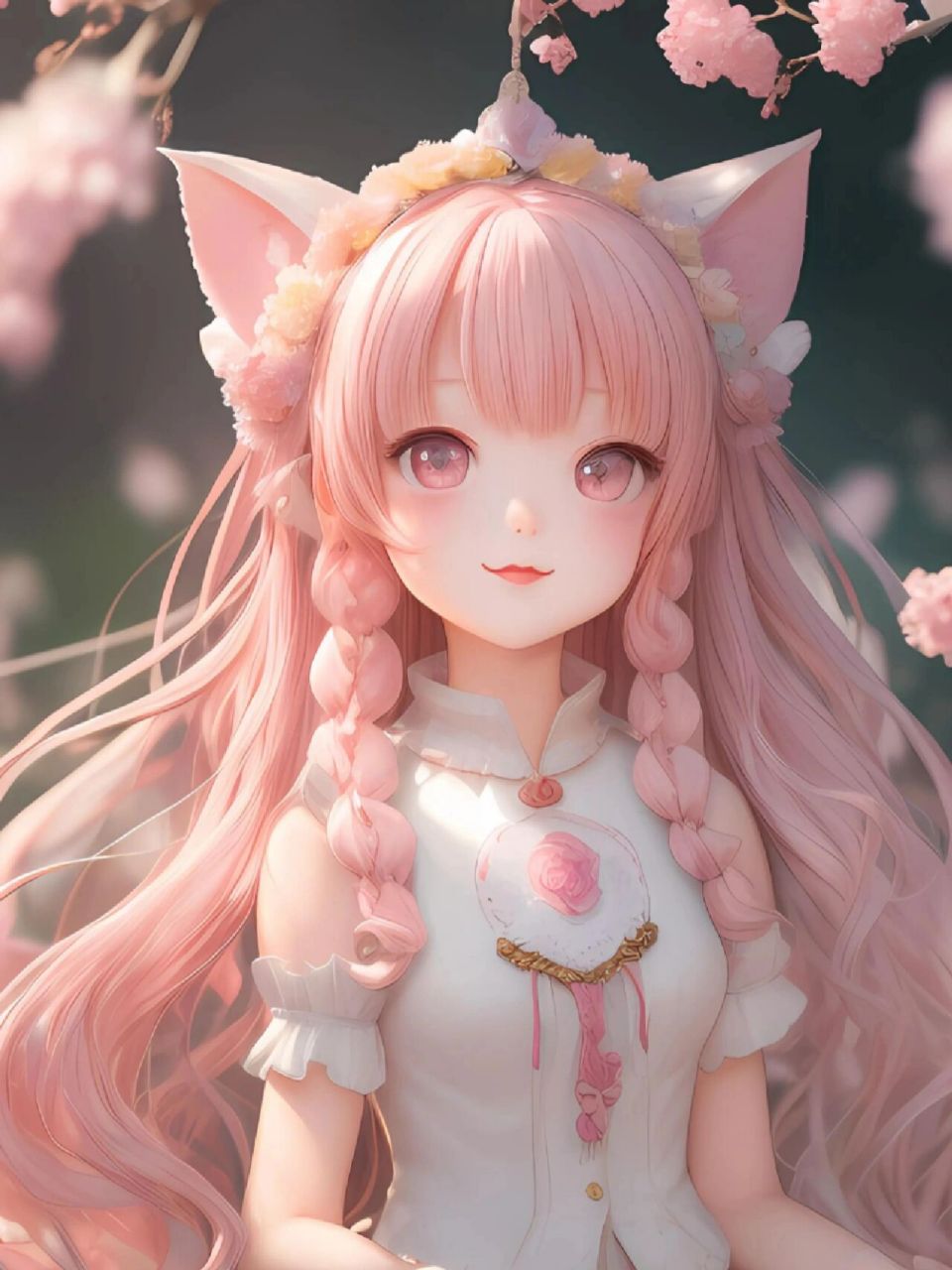 玲娜贝儿拟人7815粉色可爱小狐狸少女壁纸