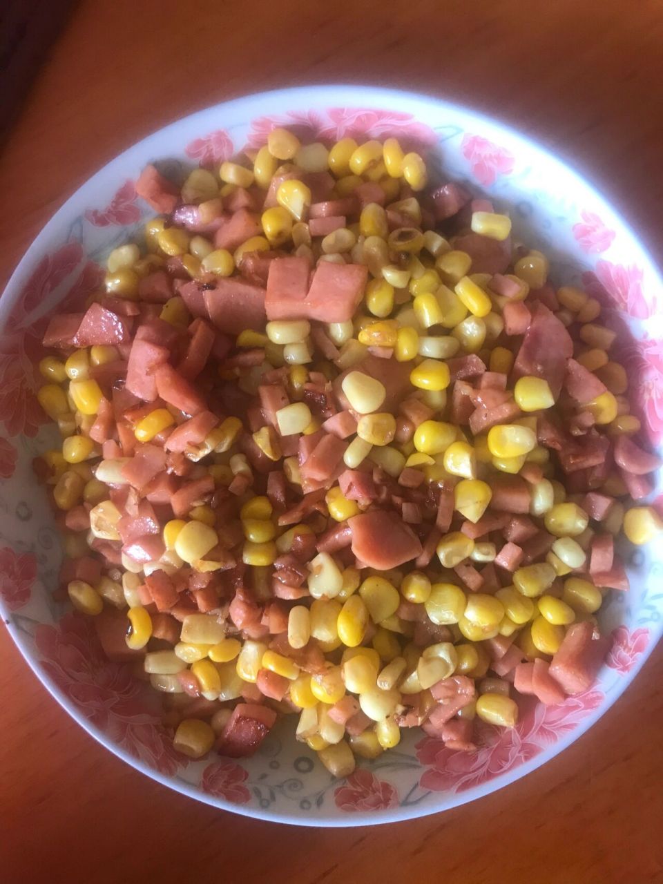 隔壁家小孩都馋哭了! 9494一道简简单单的家常玉米粒炒火腿!