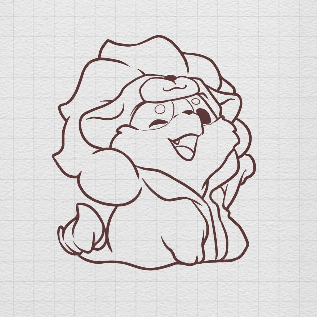 简笔画|狮子座 狮子座的小宝贝们举手哦,新年小狮子步骤报道啦[庆祝]