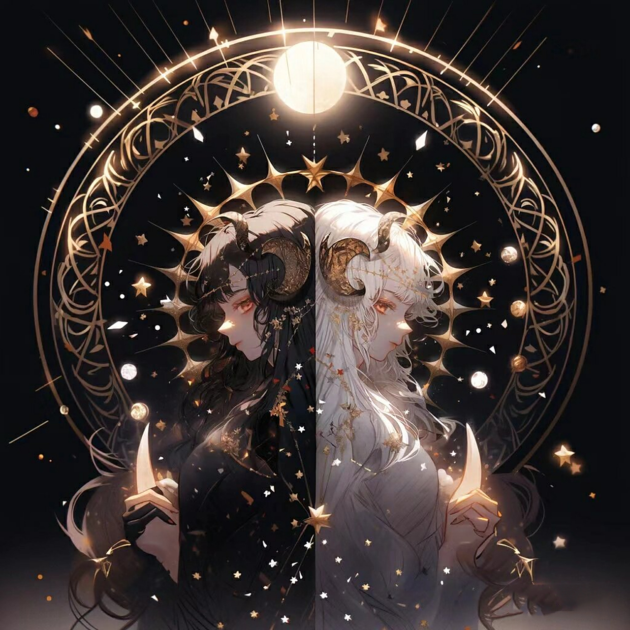 双子座! #星座配对# #古风头像# #好看头像# #闺蜜头像# #十二星座