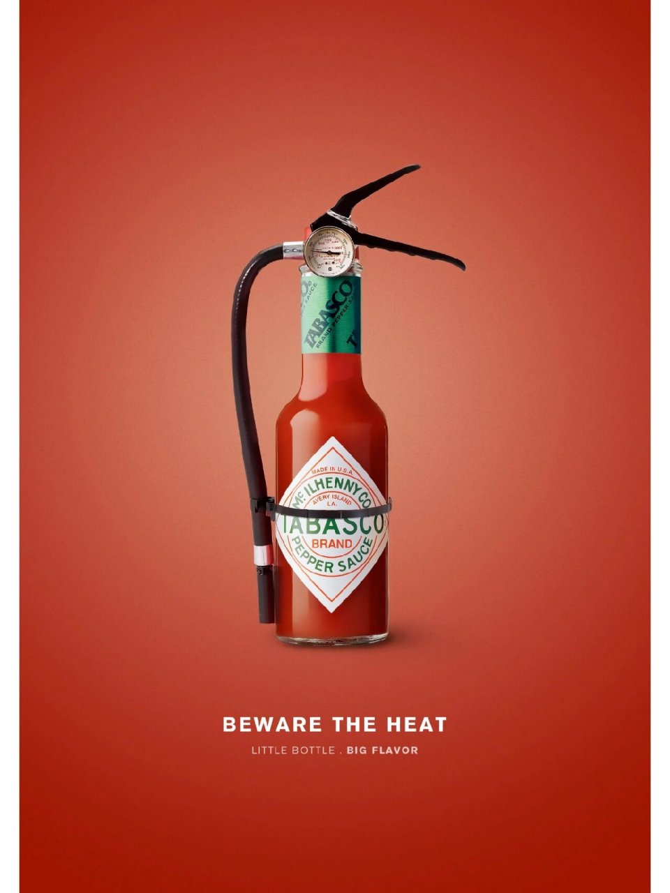 广告海报创意学习:夸张广告的创作技巧 夸张广告的创作技巧 (1)将商品