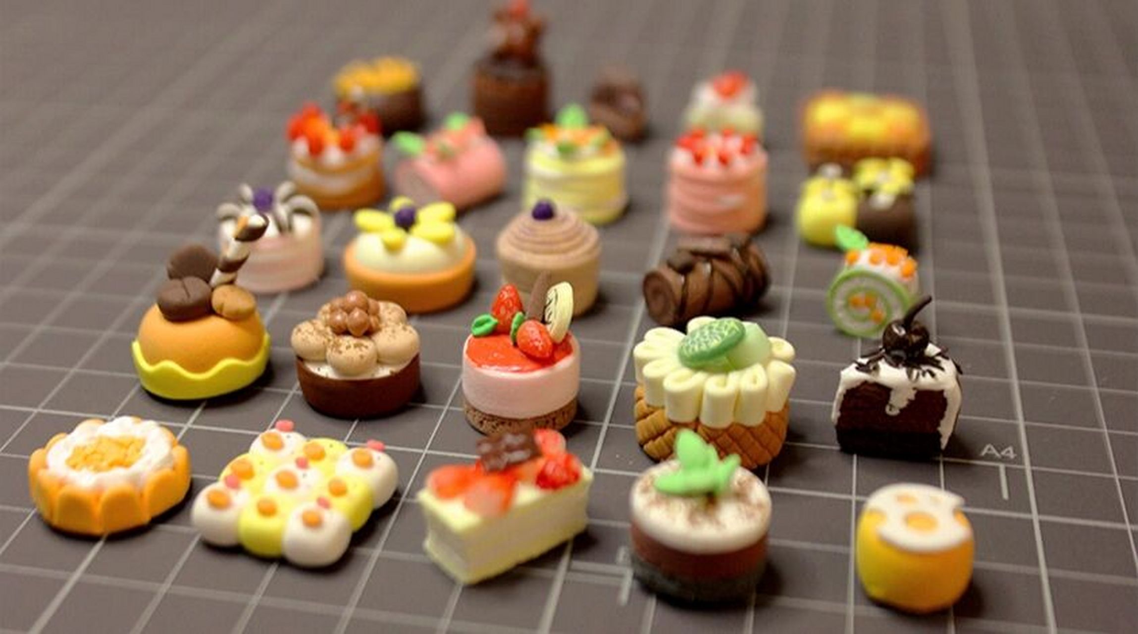 【粘土手工】甜点合集 今日份甜点!