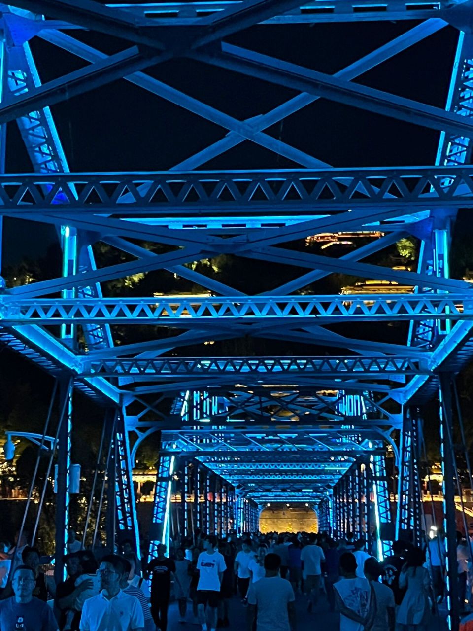 兰州滨河路夜景图片图片