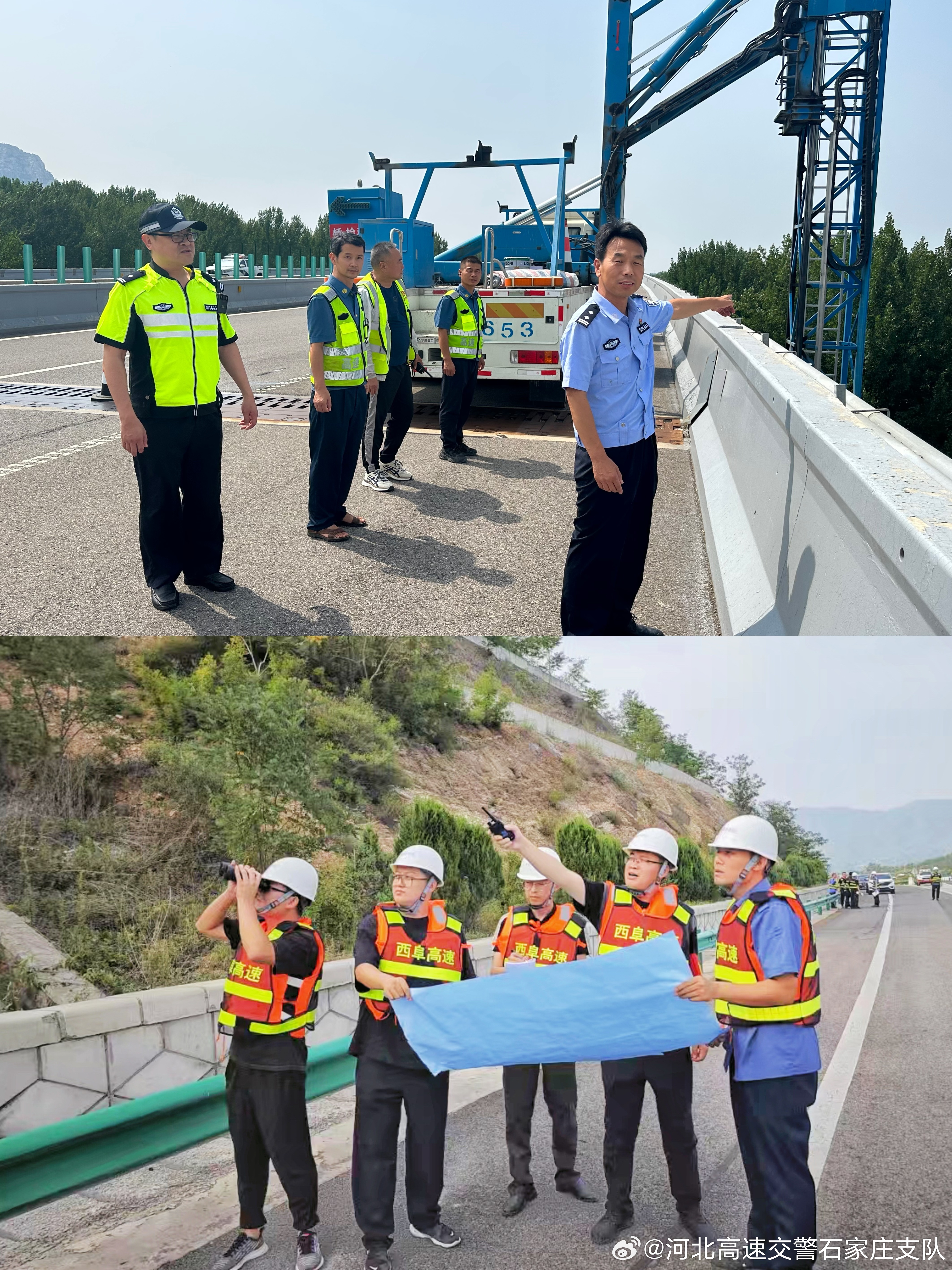 交警图片石安高速李仲通州公路分局宝鸡北过境钓磻高速公路有限公司