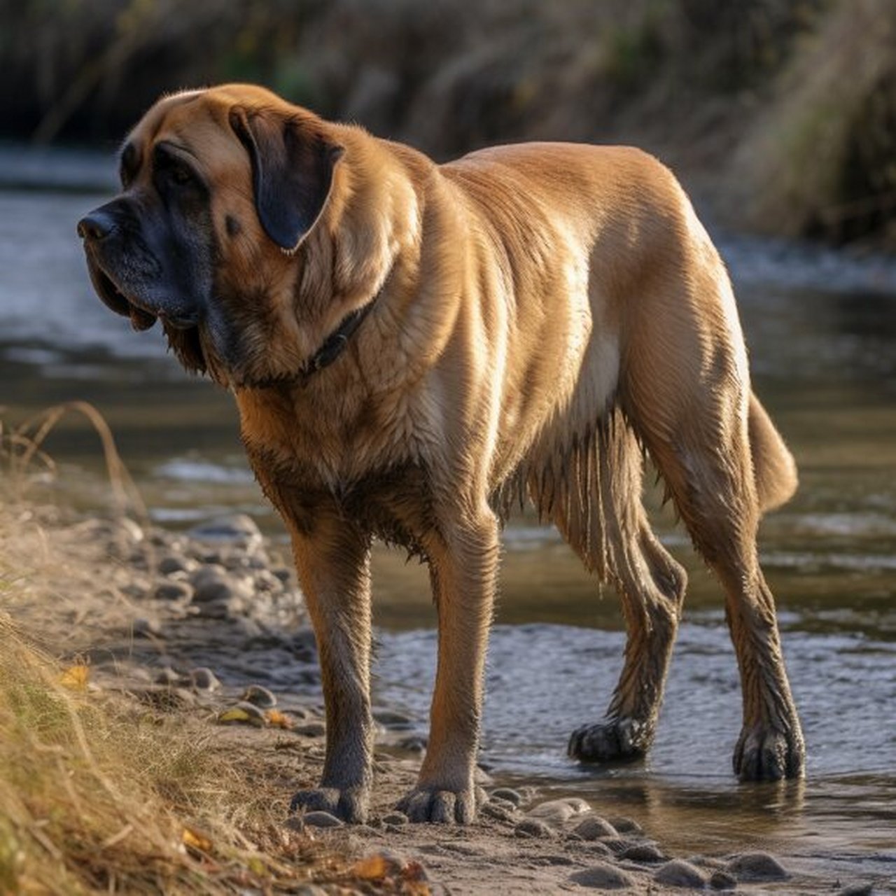 无畏守卫-西班牙獒犬 西班牙獒犬 spanish mastiff 西班牙獒犬是一种