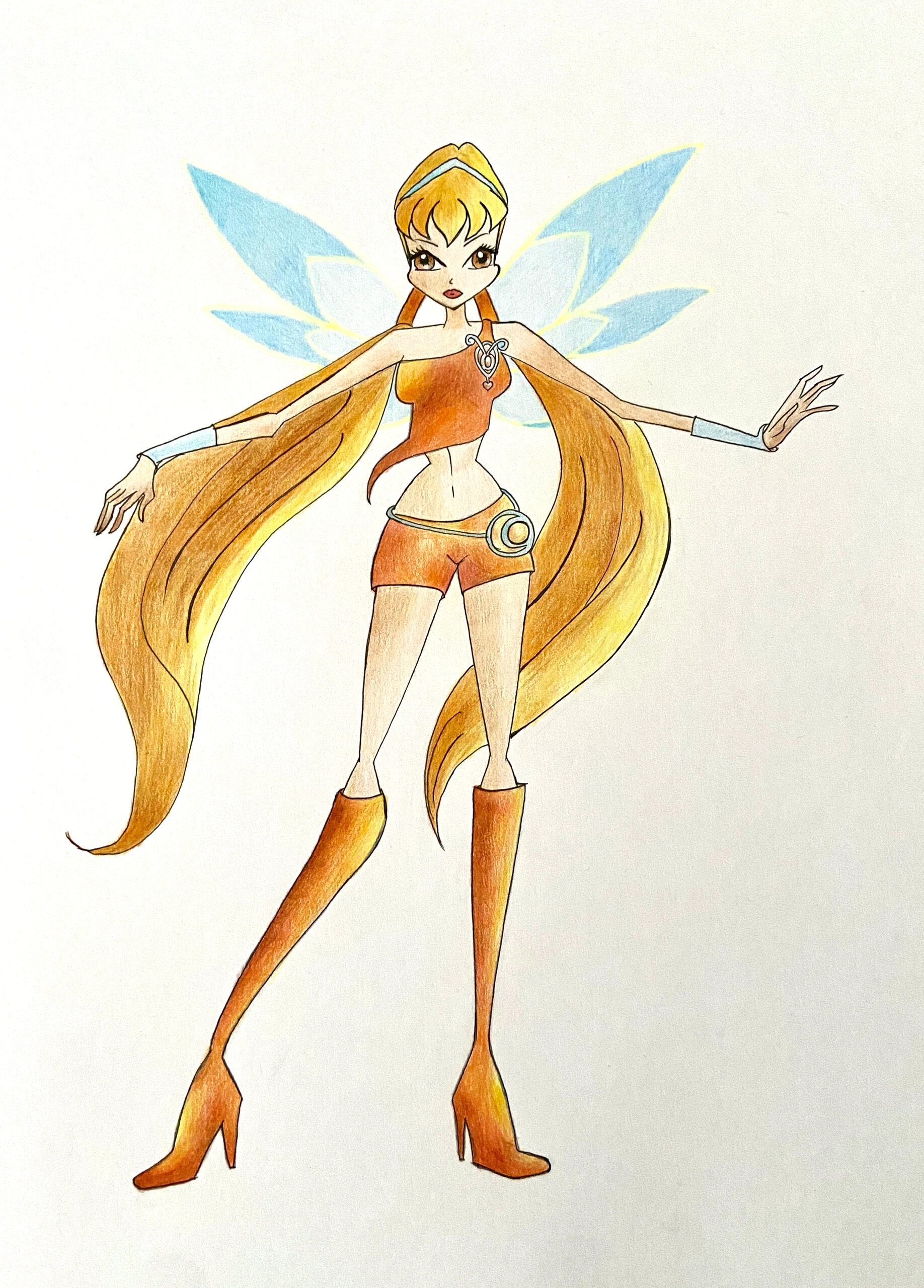 每天为宝贝画个仙子