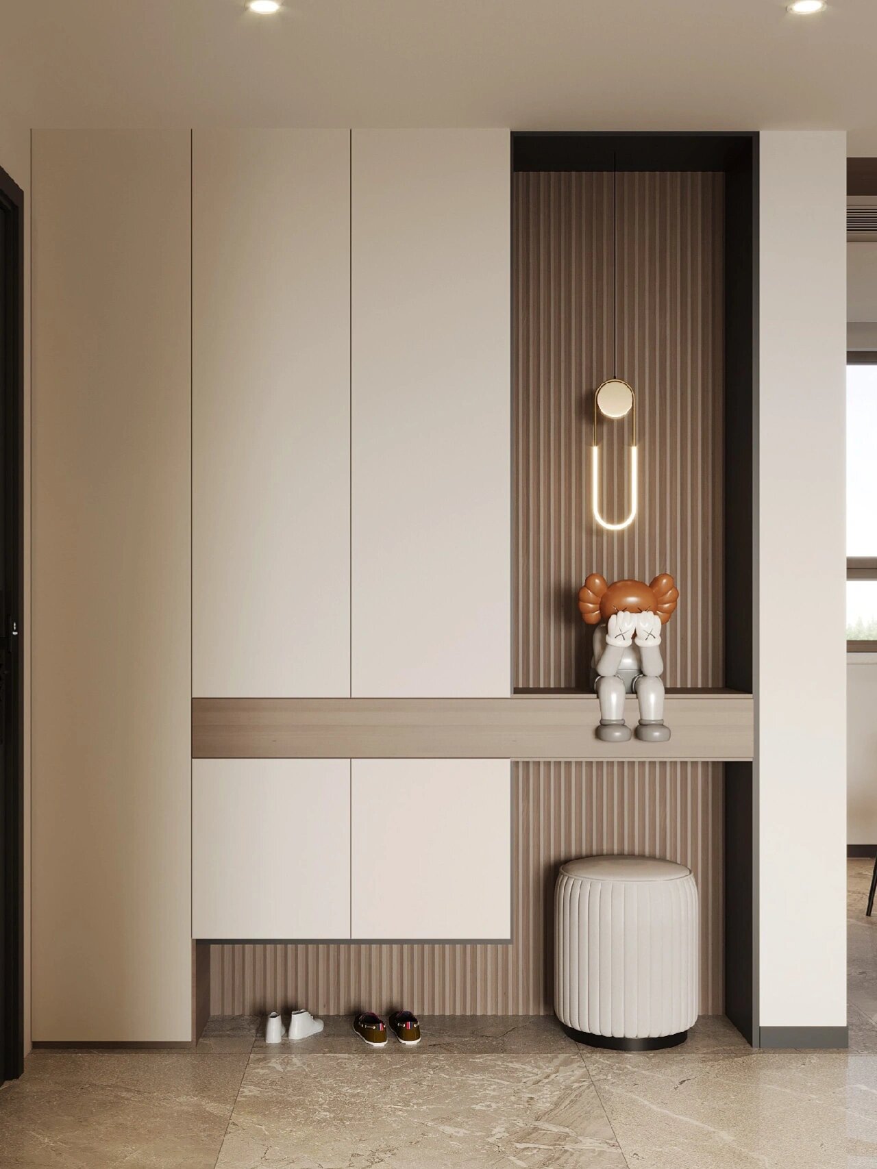 9种玄关柜布局,玄关处这样做太实用了!