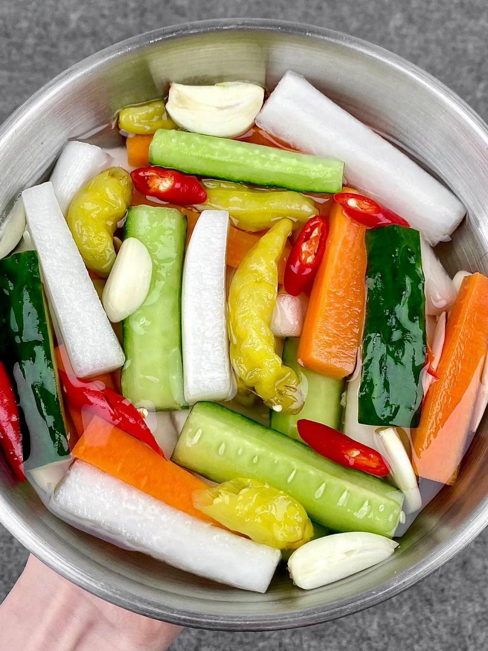 这样做的泡椒萝卜,酸辣过瘾清爽脆甜嘎嘣脆!