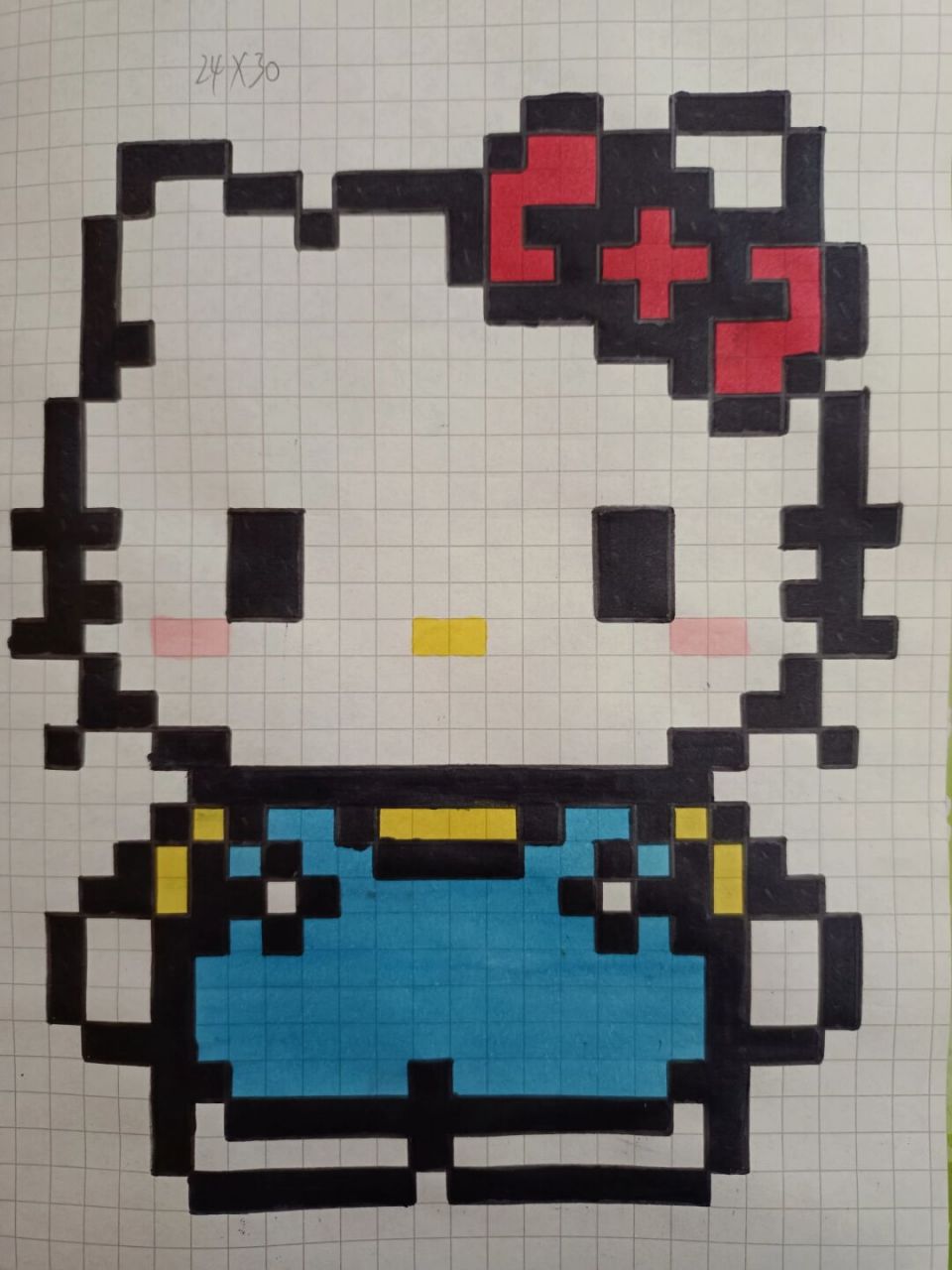 网格画33 网格画(临摹)      a5本:24*30(横*竖)