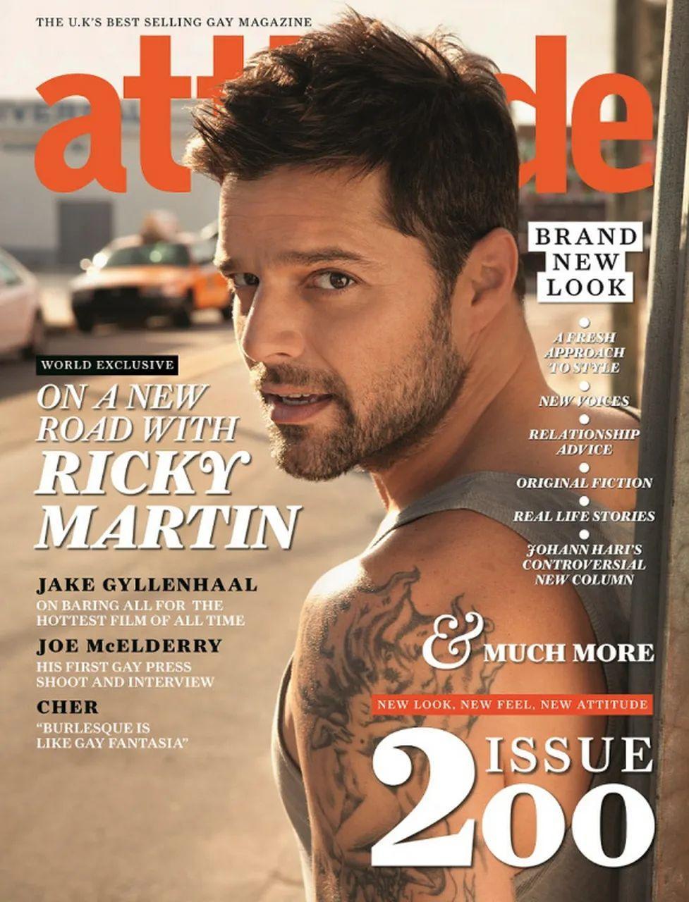 ricky martin(瑞奇马丁)的经典封面.