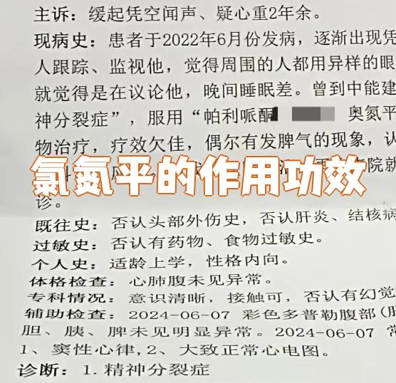 氯氮平是一种抗精神病药,主要作用于脑干网状上行