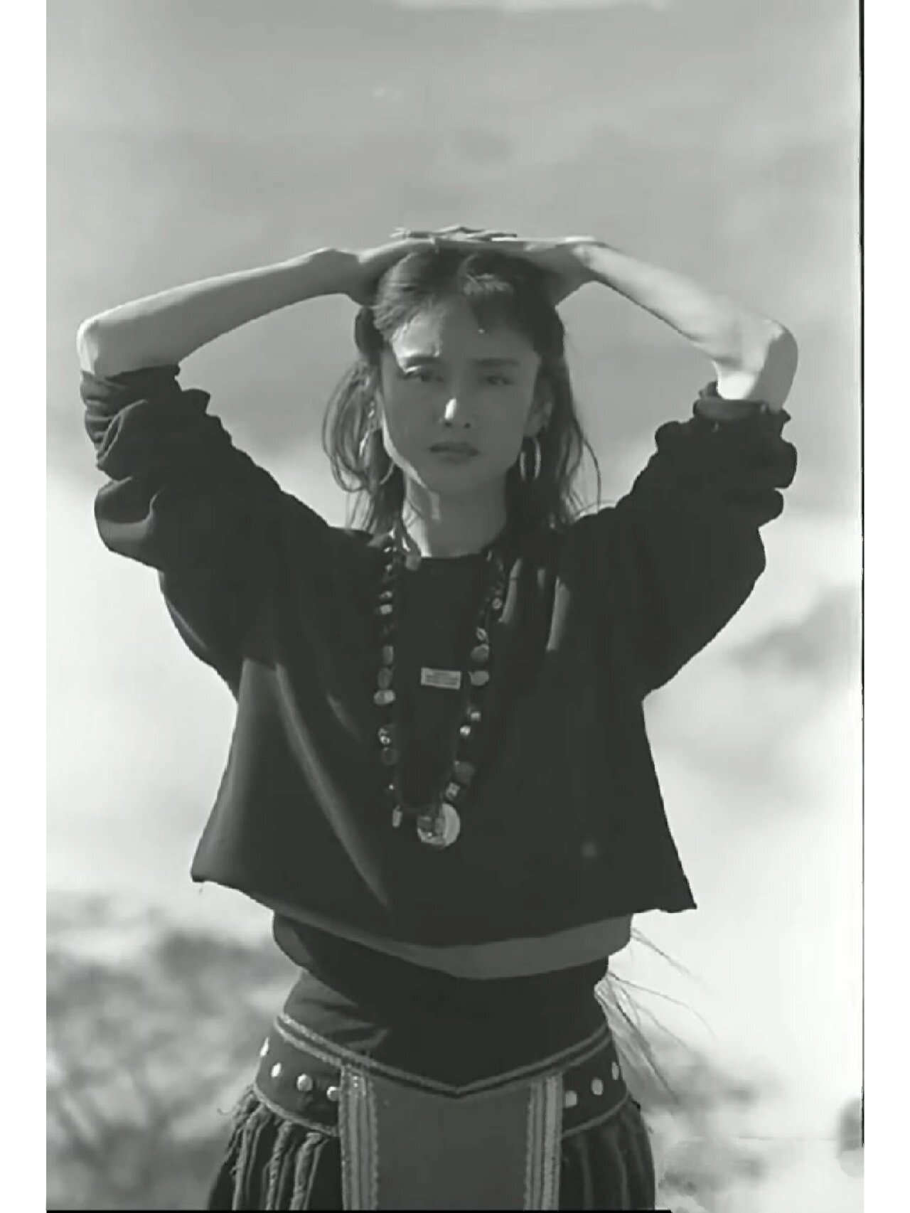 杨丽萍年轻时的一组照片