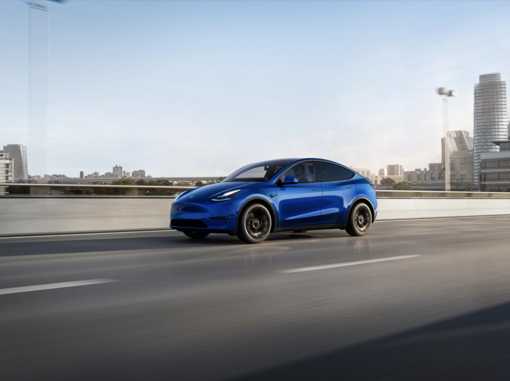 新款特斯拉model y上市,价格不变 百公里加速5.