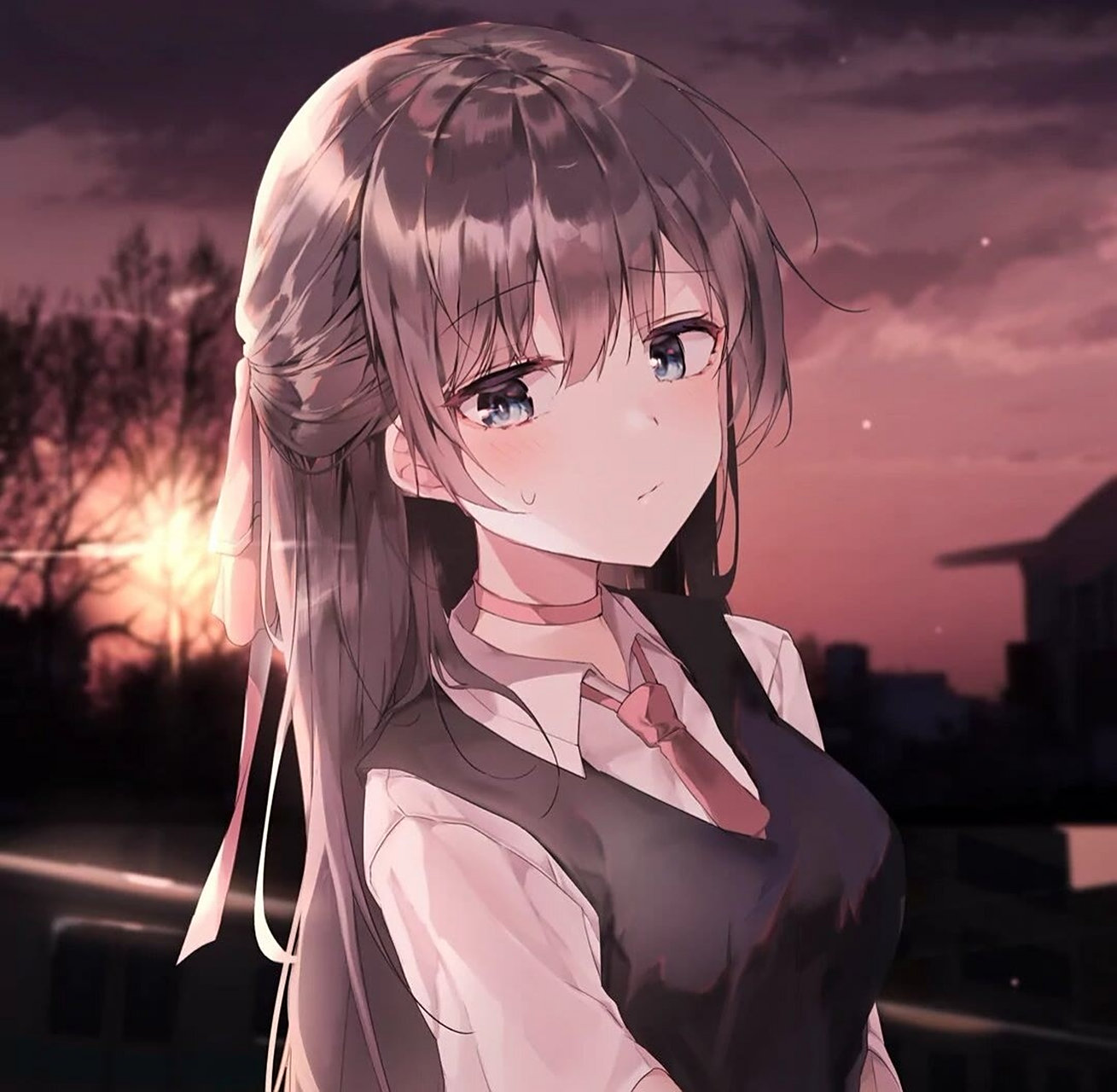 二次元动漫可爱女生头像