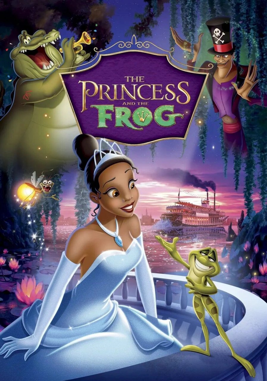 公主与青蛙 the princess and the frog (迪士尼电影回顾) 公主与青蛙