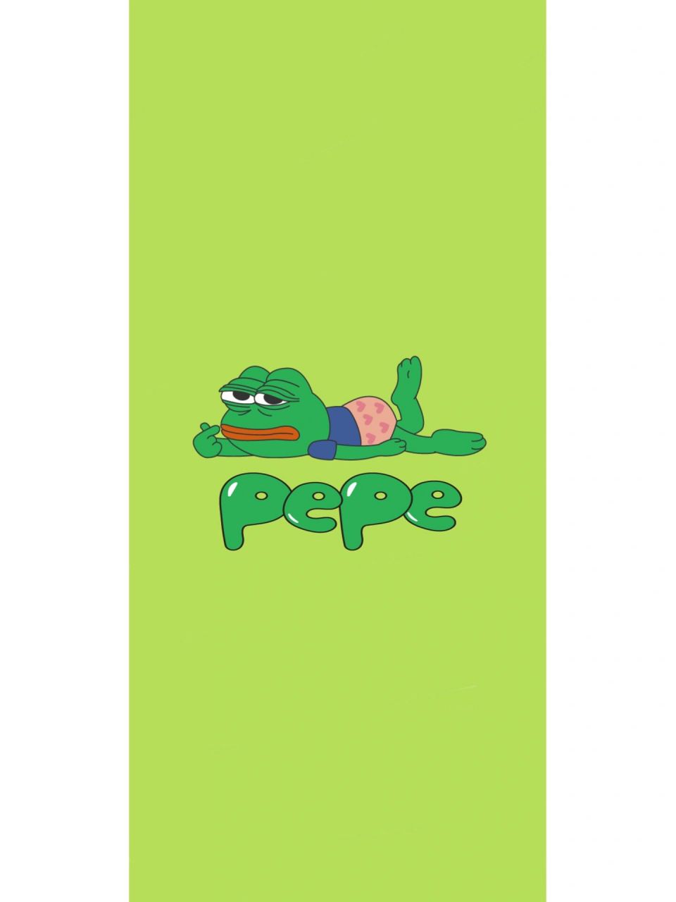 悲伤蛙手机壁纸图片