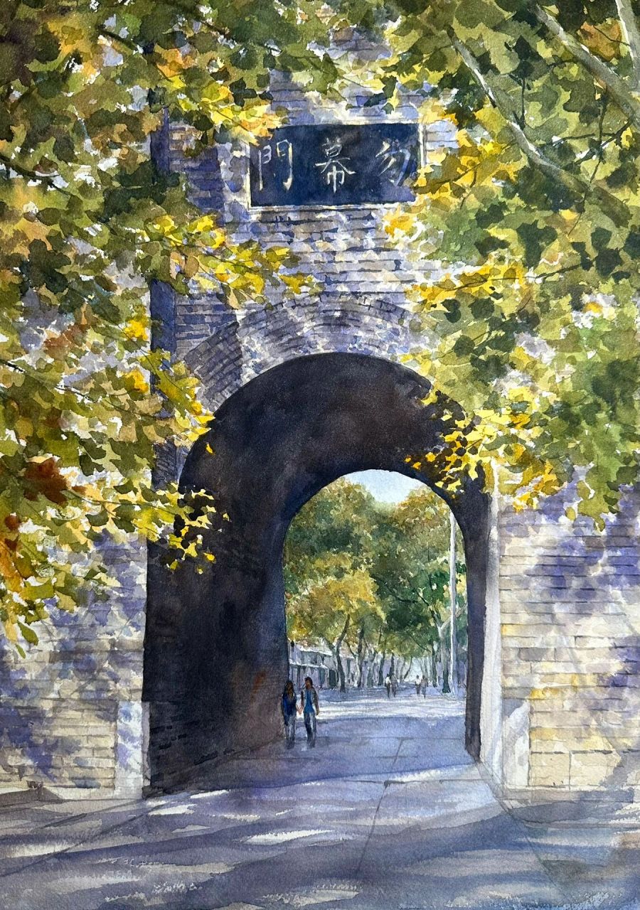 此名是为了纪念辛亥革命烈士井勿幕,最近西安给四座门洞重新安装了