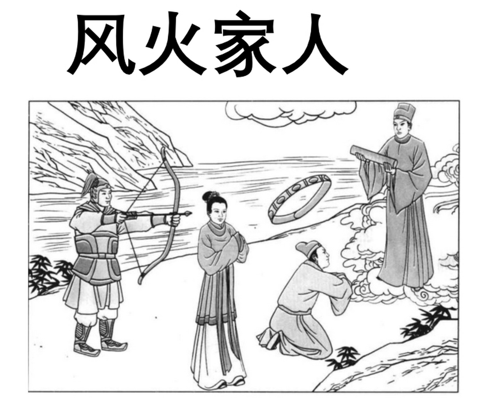 今年年运走家人卦,今年重要事件都在这个图中,随意说三个:  1:有人在