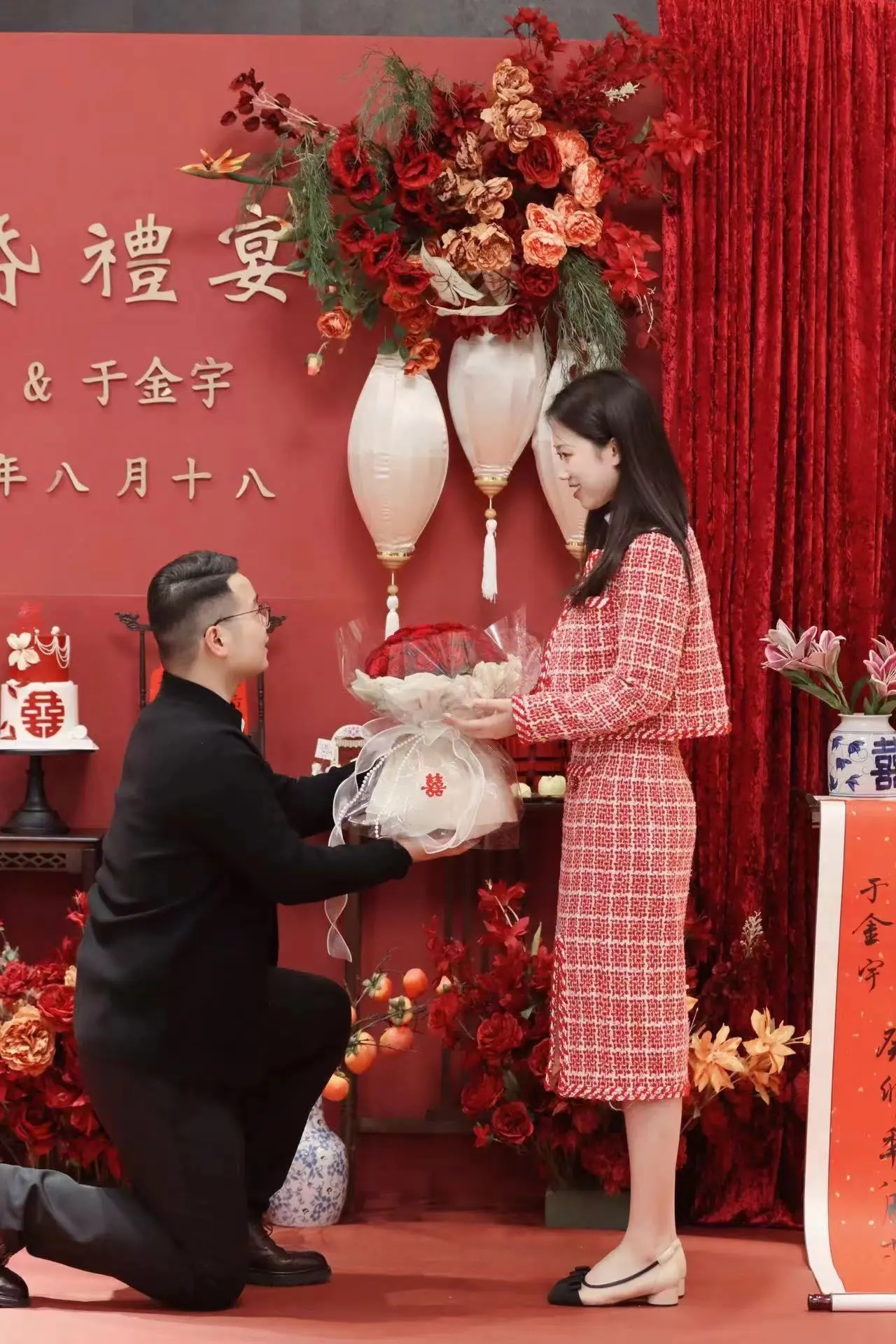 恭喜弟弟解锁人生新角色,两情相悦,父母认可,亲友祝福