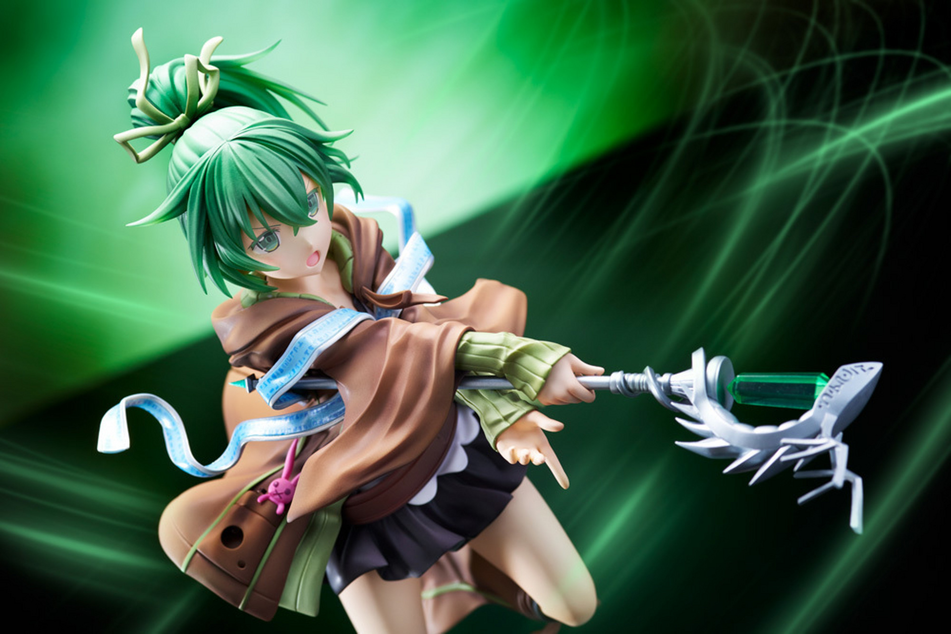 「游戏王mfc 风灵使 薇茵」1/7 比例模型,以魔法卡牌「凭依觉醒(凭依