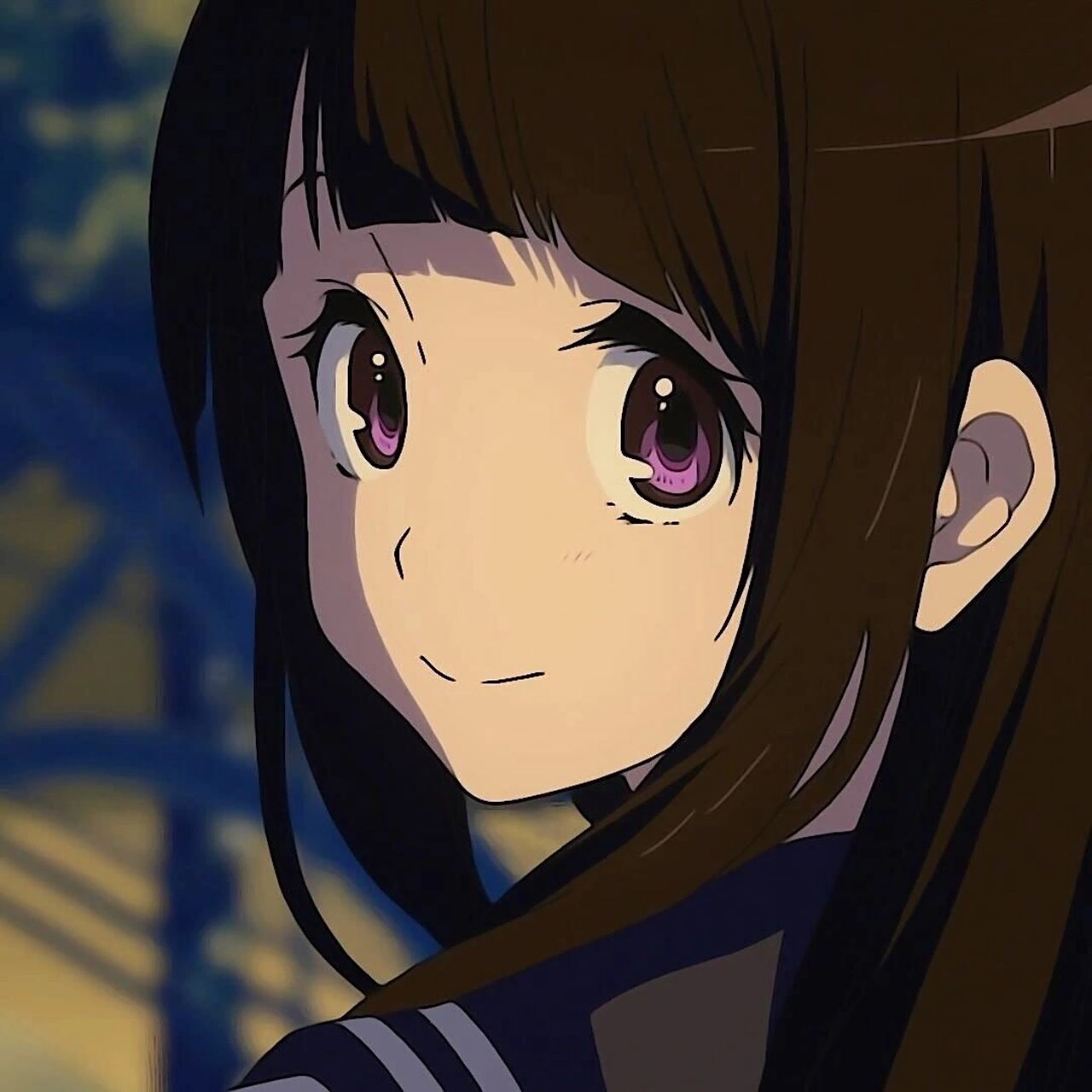 千反田爱瑠头像 剧名:冰菓