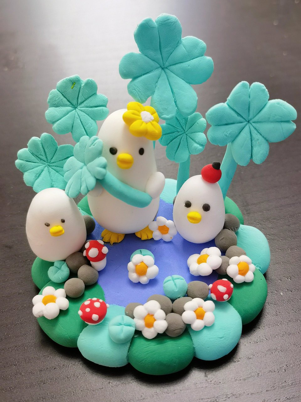 彩泥手工粘土diy 陪孩子,第一次做,激发了我的兴趣 7815准备好