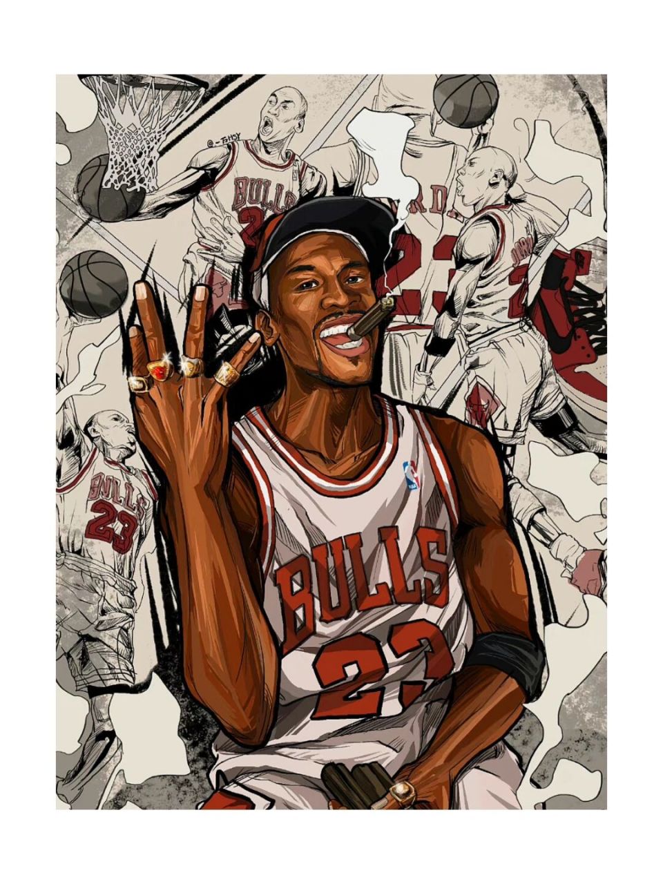 99球星简介99 姓名:迈克尔·乔丹 英文名:michael jordan 绰号