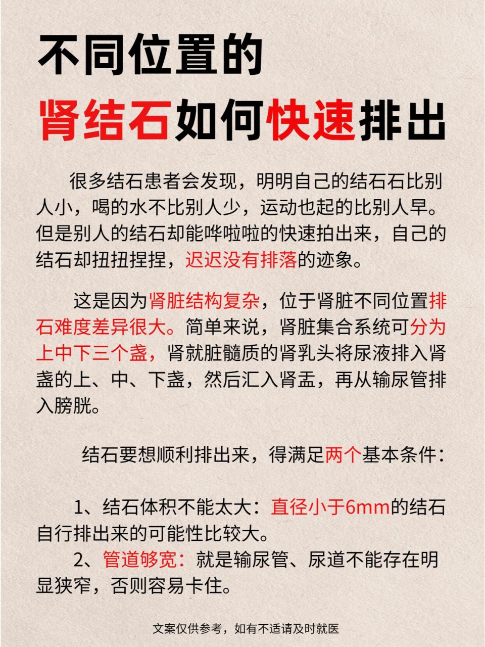 肾结石排石路线图图片