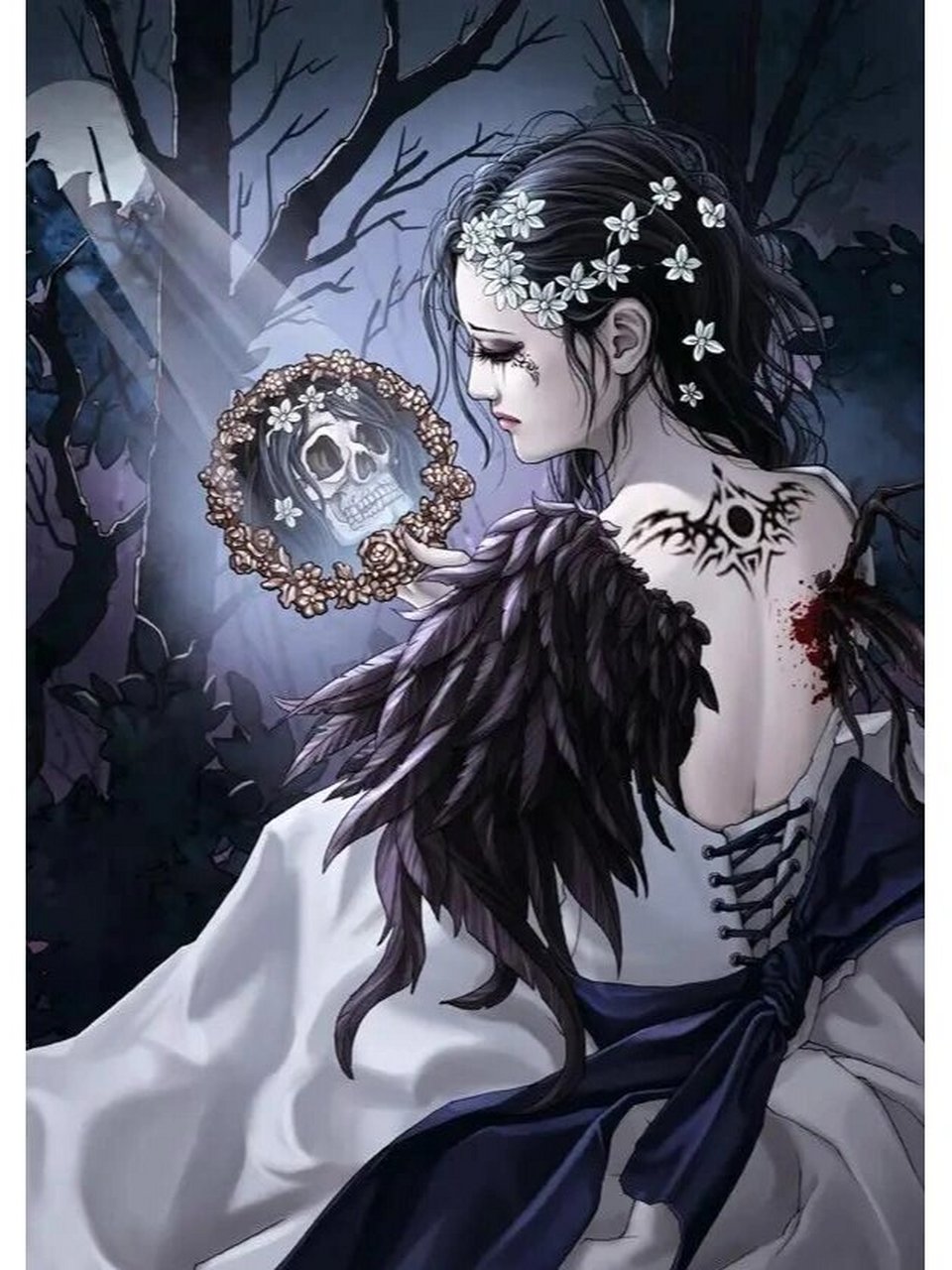 哥特式唯美语句(二)(不喜勿入) 我无依无靠,或许已经死亡,是否还在