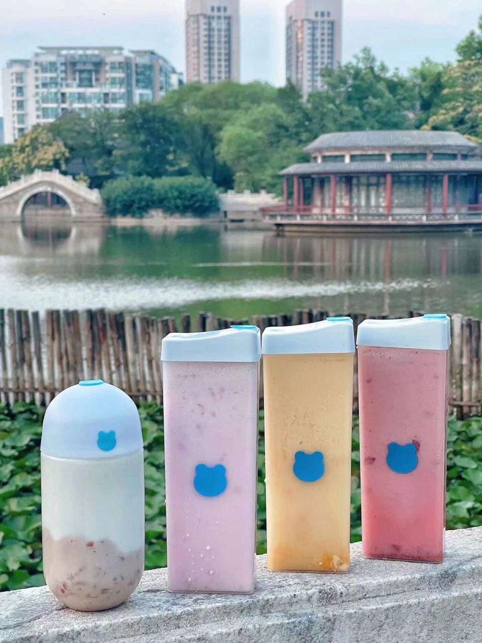 安利高颜值又好喝的低脂酸奶--兰熊93 #高颜值饮品# #饮品# #奶茶