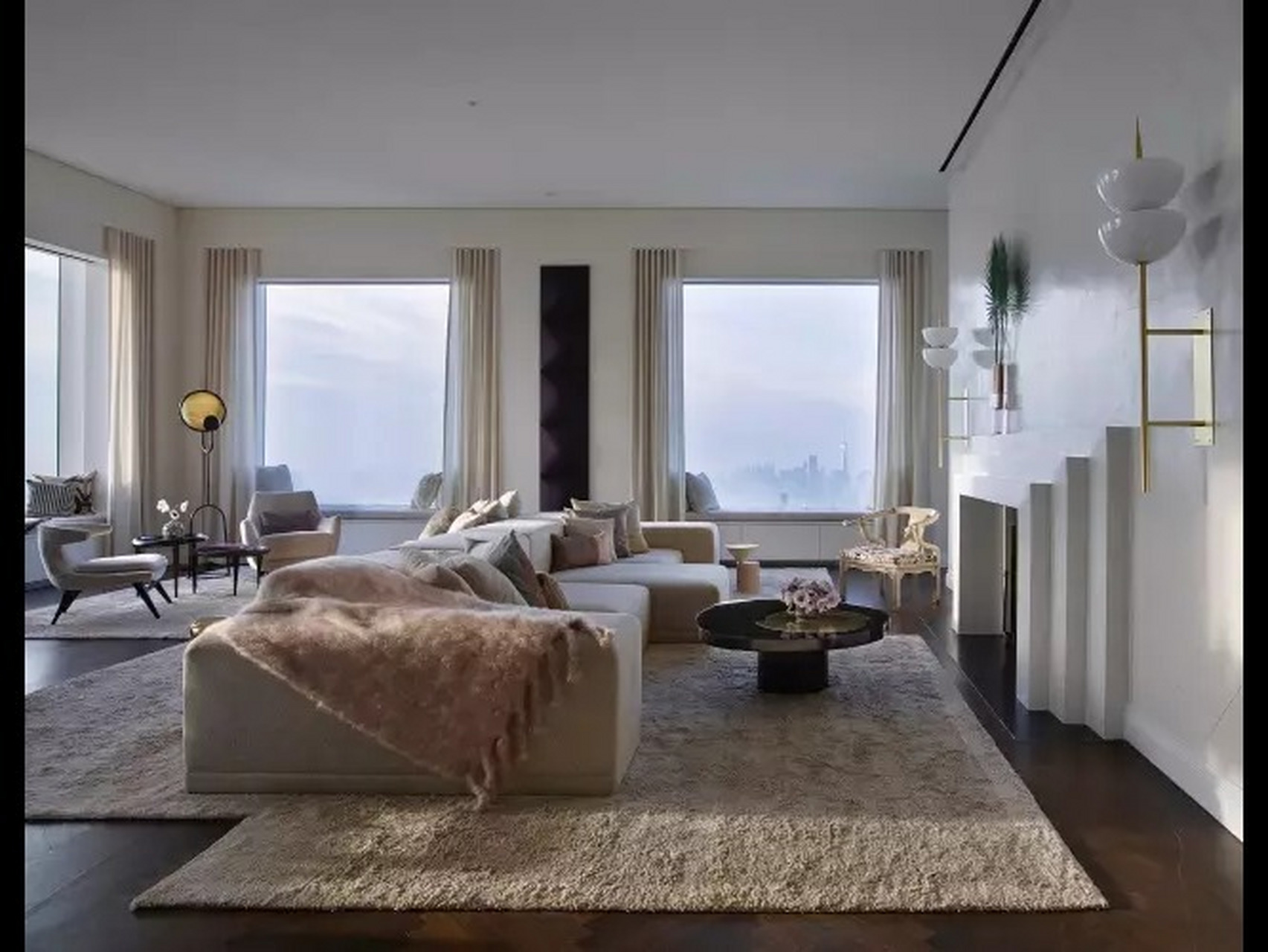 8亿的纽约楼王设计🌊大气 位于纽约曼哈顿的432 park avenue 设计师