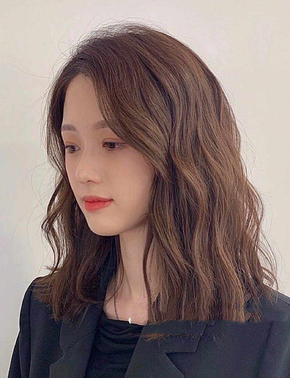 齐肩法式烫木马卷 可复古可甜美 中短发必烫 中长发烫发 法式烫 圆脸