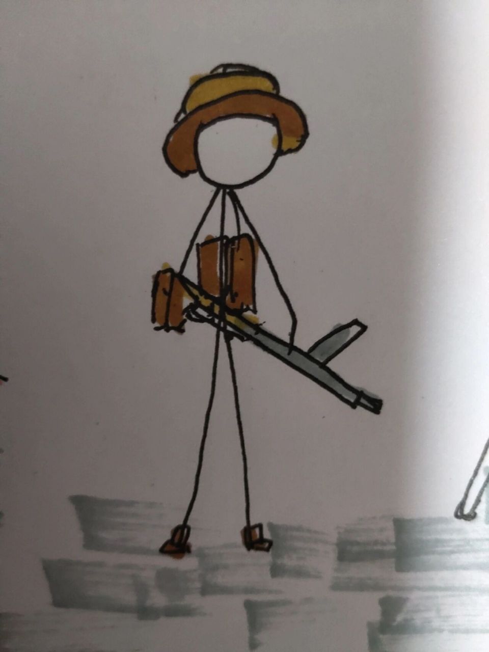 简单画火柴人士兵怎么画(简单画火柴人士兵怎么画视频)