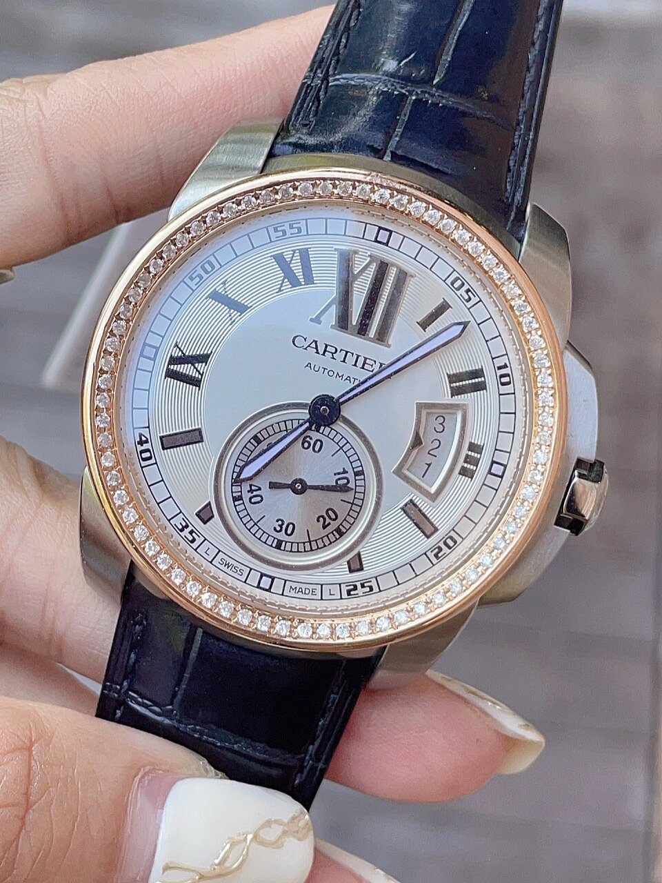 卡地亚卡历博系列腕表 卡地亚卡历博系列 w7100039 无钻公价:73500