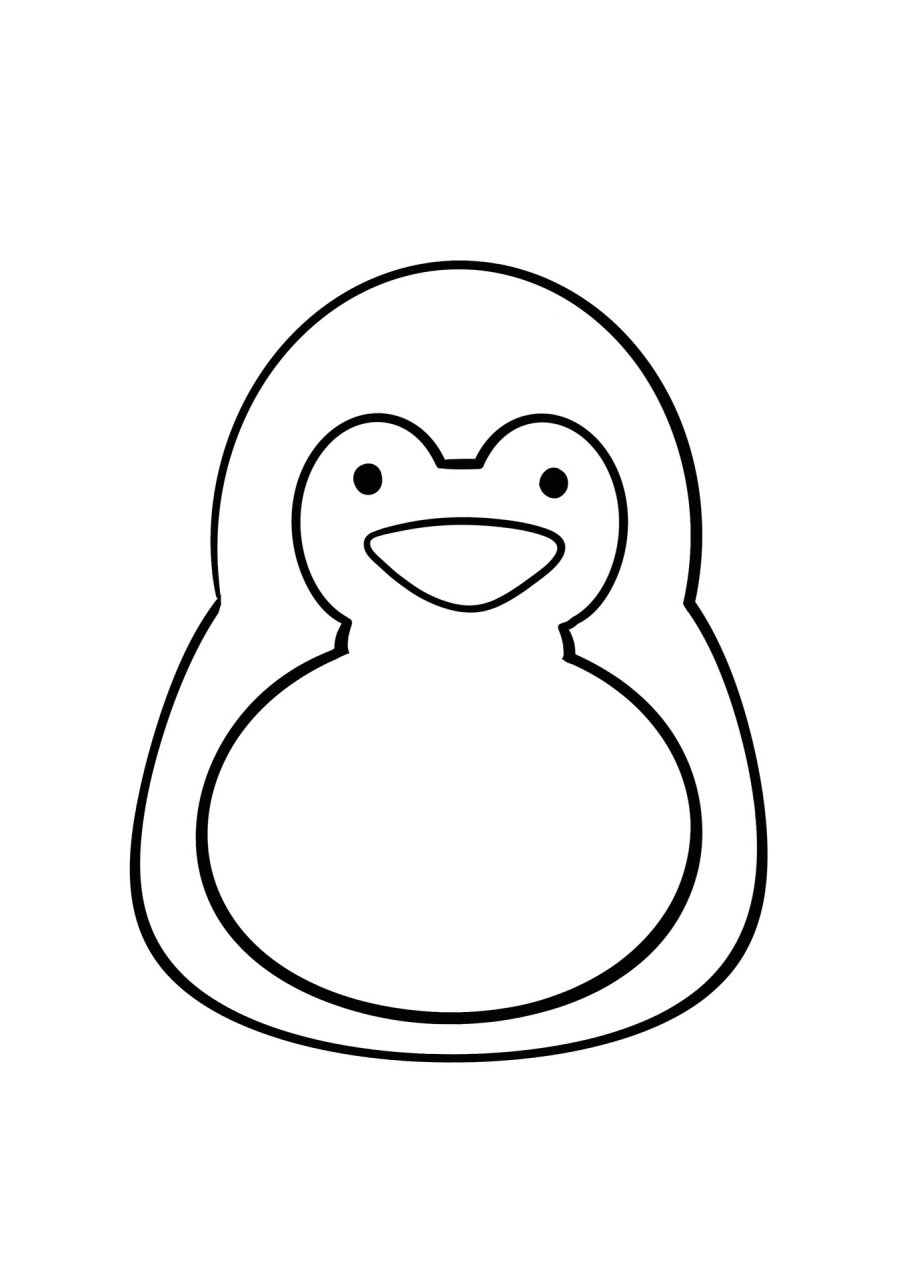 简笔画教程分享 企鹅