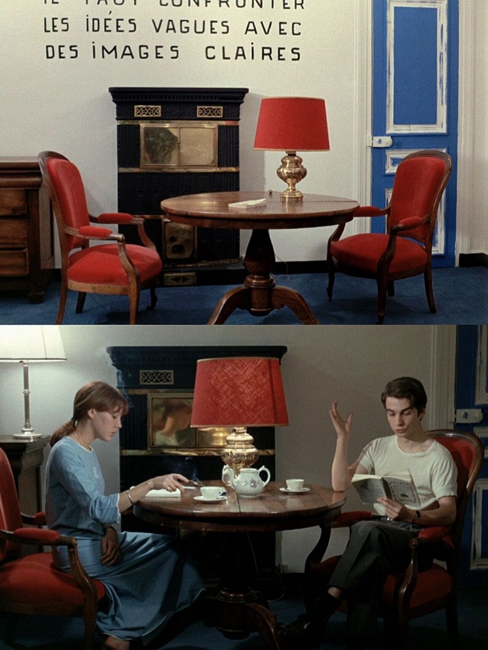 电影|中国姑娘|真实戏剧一种就现实的省察 戈达尔标志的跳切,三原色