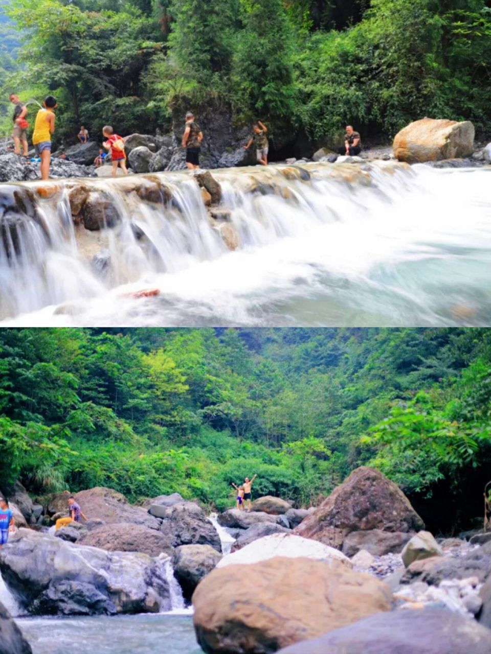 成都周边游|夏日避暑耍水61峨眉山大沟 91人皆苦炎热,我爱夏日长
