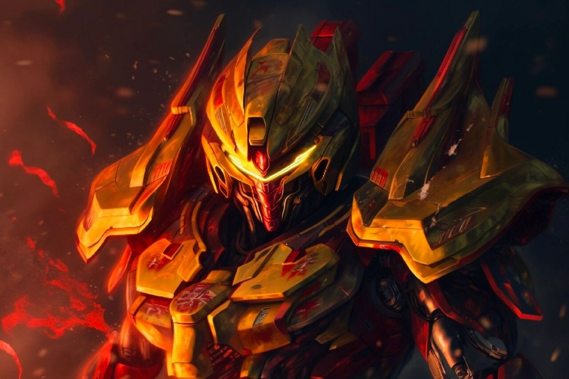 超现实风高达壁纸 这一期是横版的高达壁纸,献给喜欢高达的你!