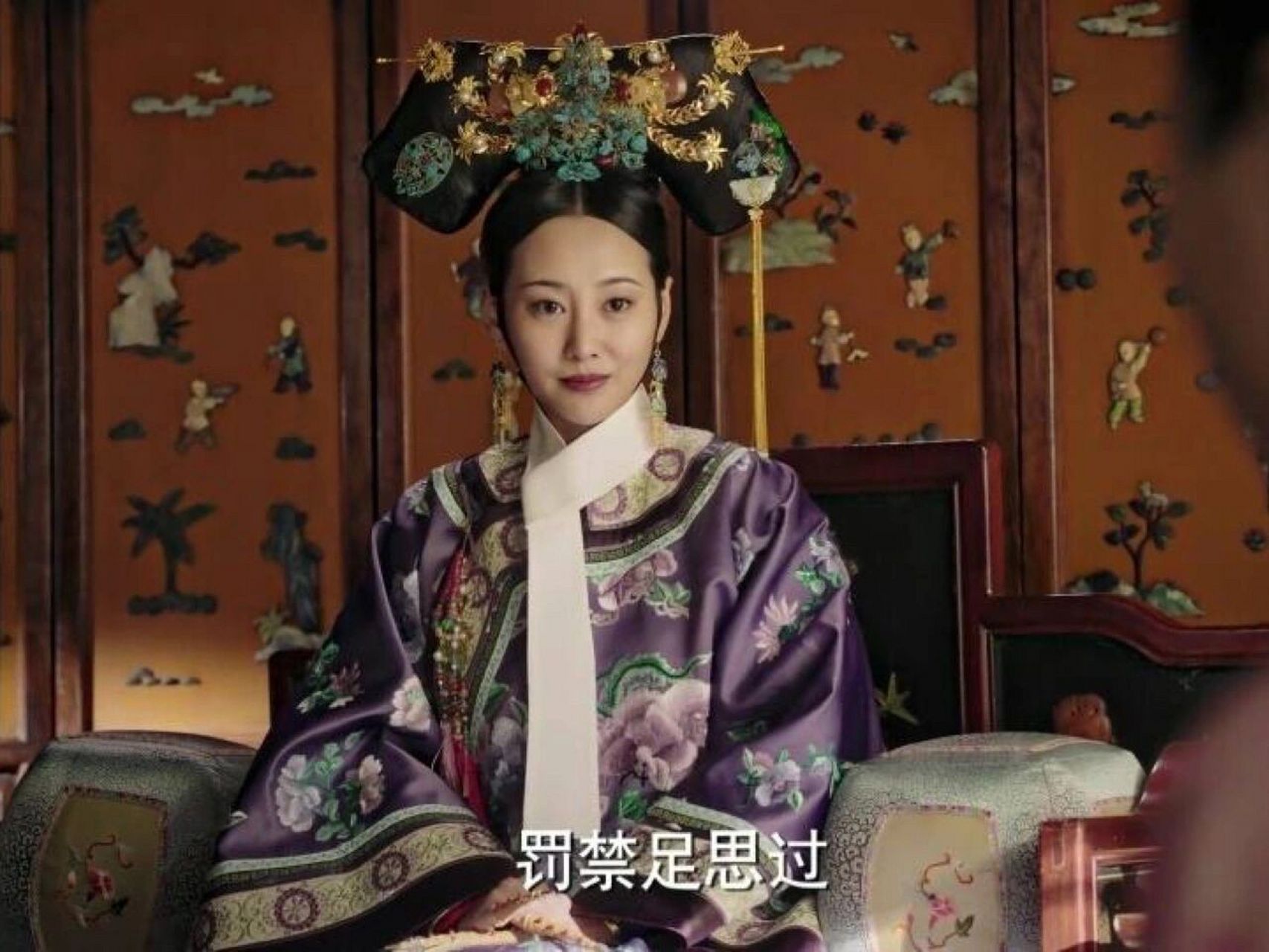 《如懿传》魏嬿婉94 这次收集的照片比较清晰 爱她的颜值 更爱她的