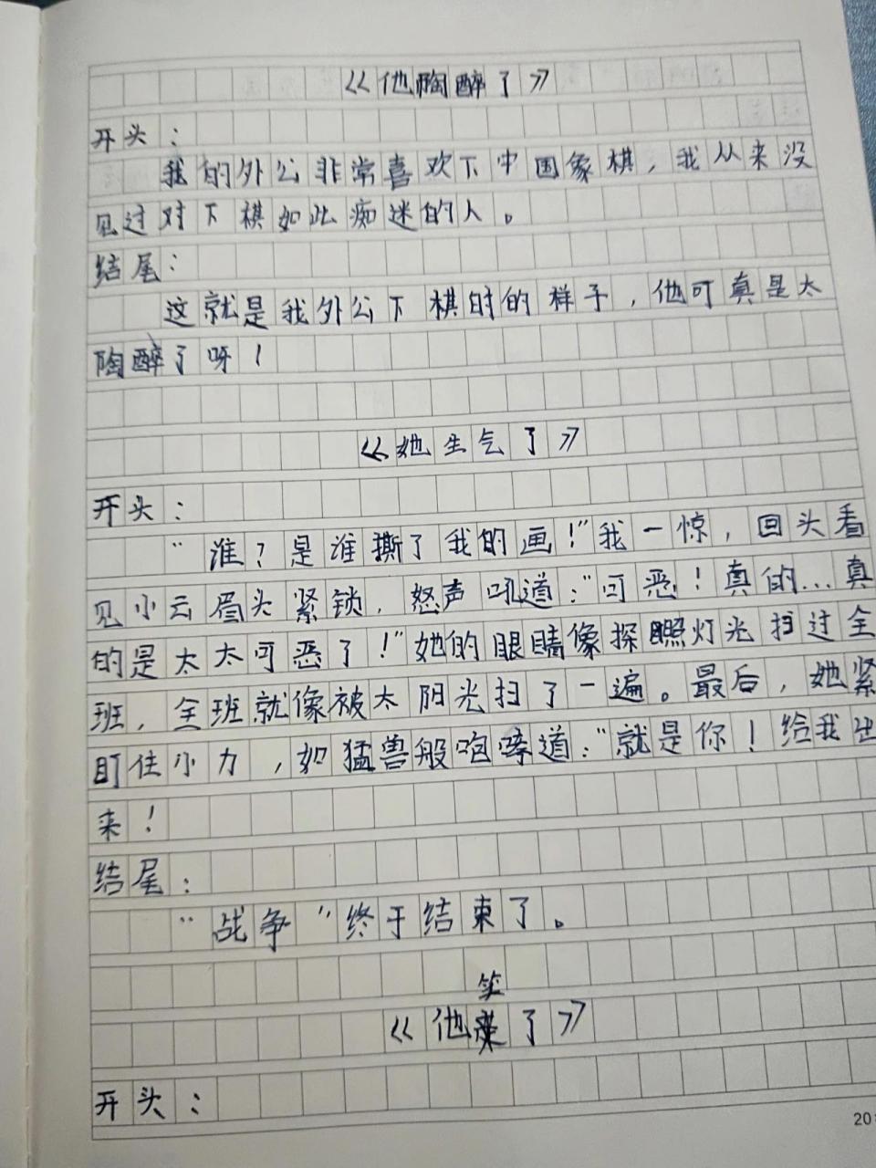 《他怎么了》作文开头结尾精选. 《他怎么了》作文开头结尾精选.