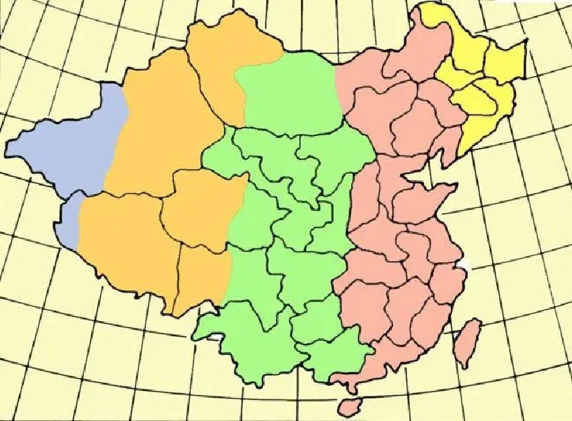 时区分布图