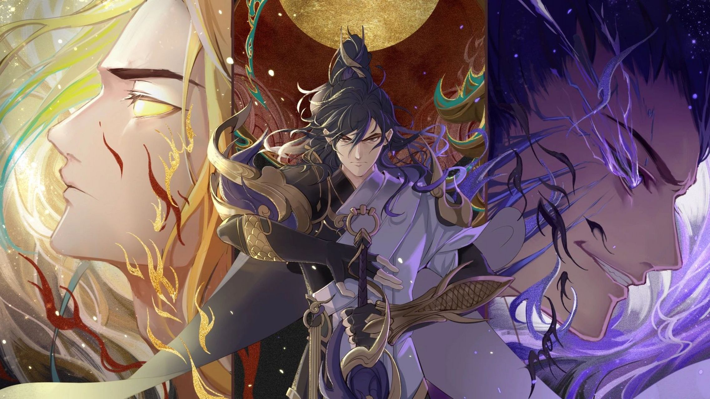 【王者插画】李信,一念神魔 78好像第一次发我信哥~78 94反正