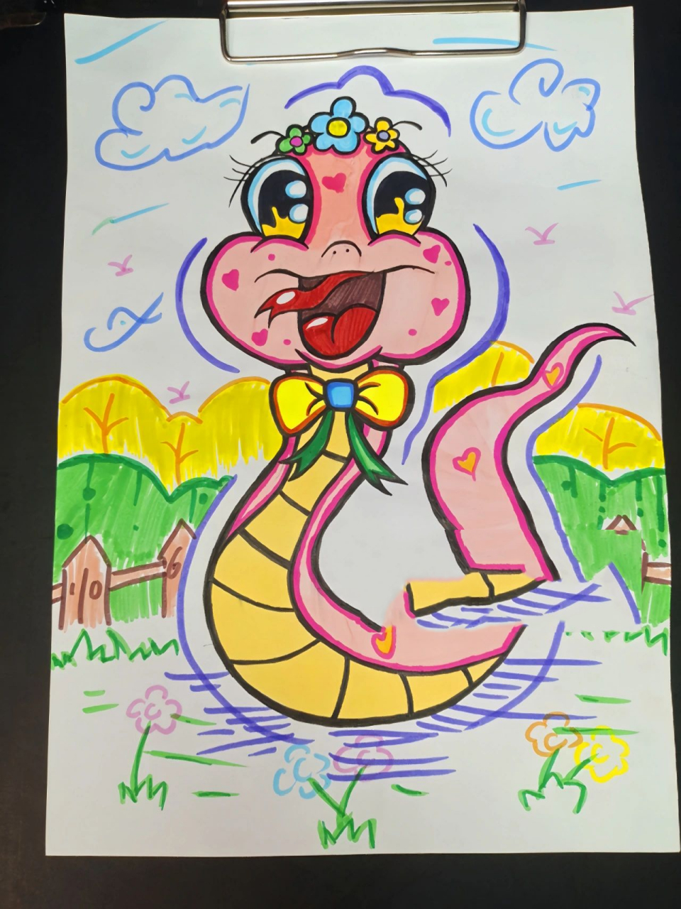 小蛇97简笔画 小蛇97简笔画