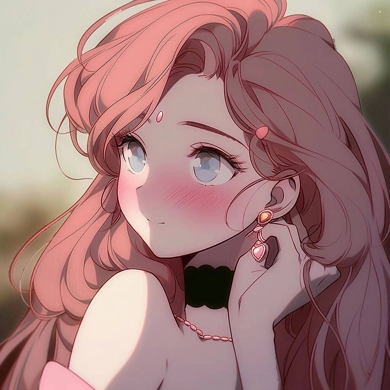 『动漫女生头像』『粉色系『可爱』动漫女头