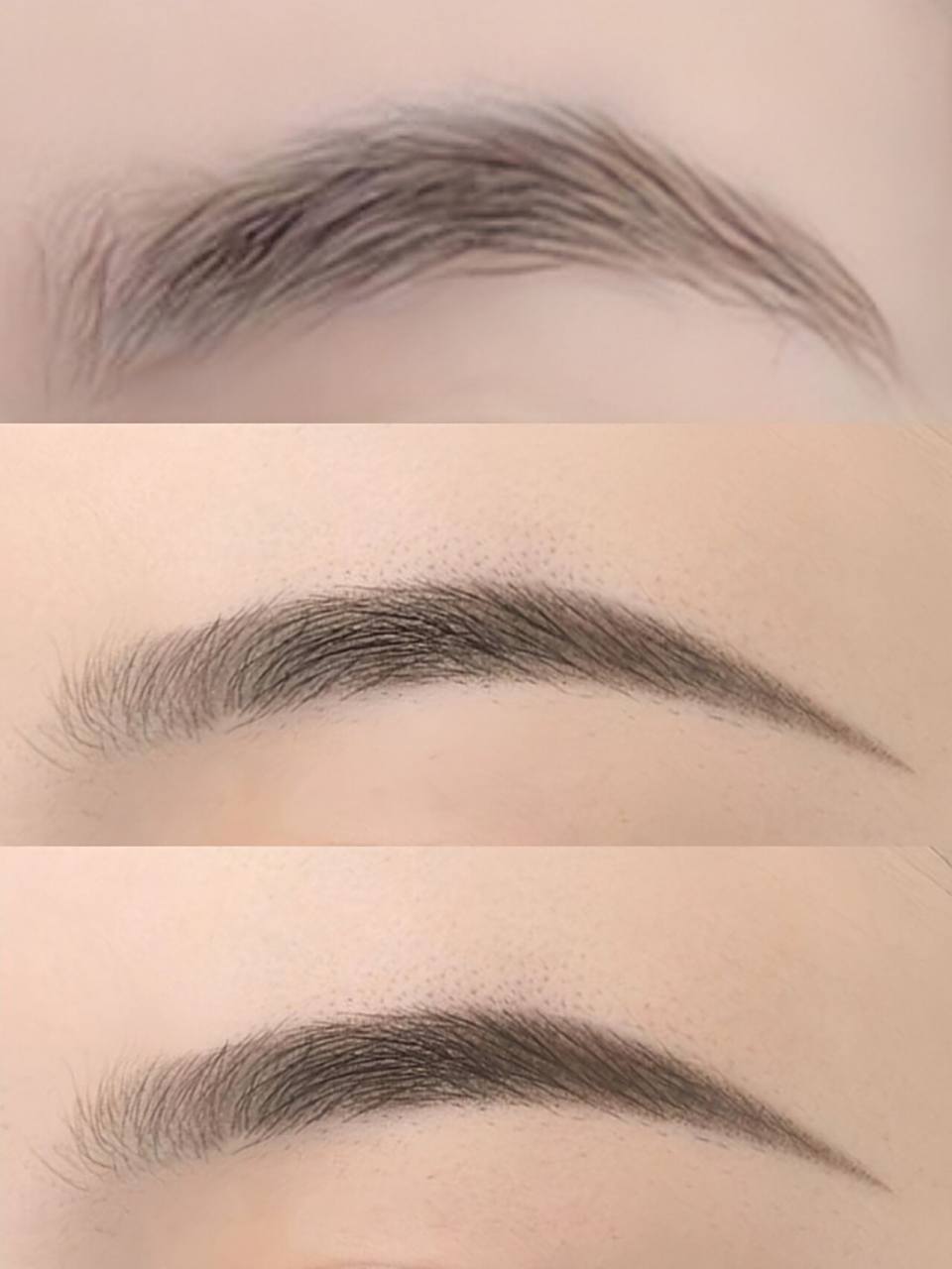 方圆脸适合的远山眉型 眉毛改变这么大 真不愧是方圆脸超爱的远山眉型