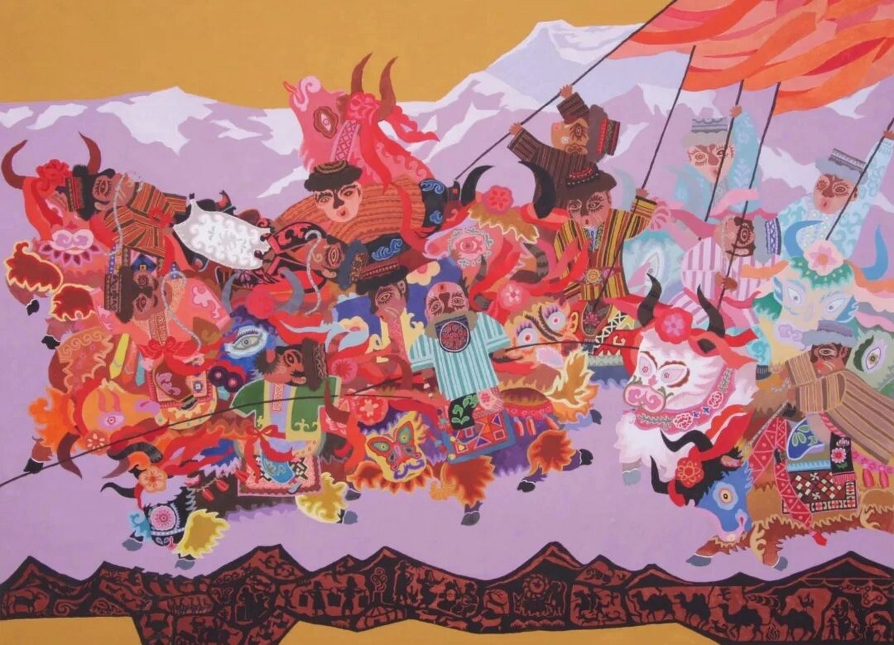 2021"幸福小康,美好生活"全国农民画作品