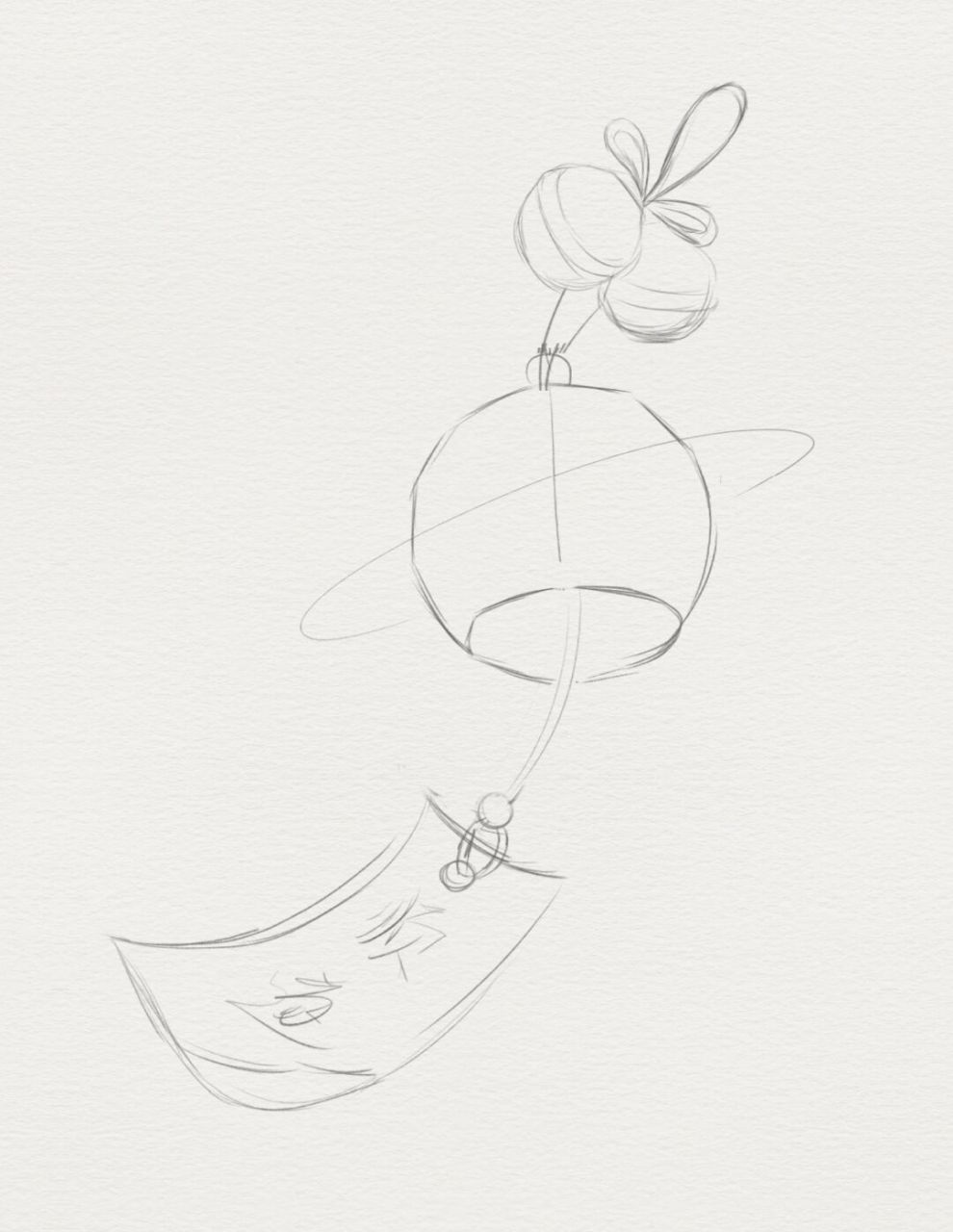 简笔画教程步骤图‖(1) "风铃响,故人归" 一起来画起来吧 临摹 #简笔