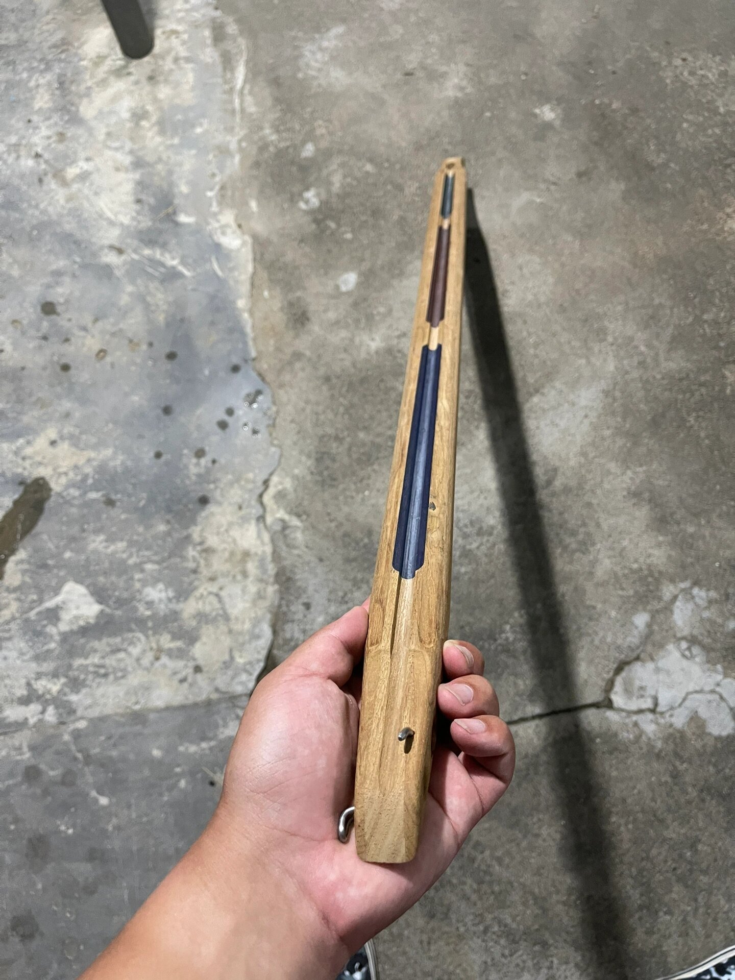 自制鱼叉纪念一下