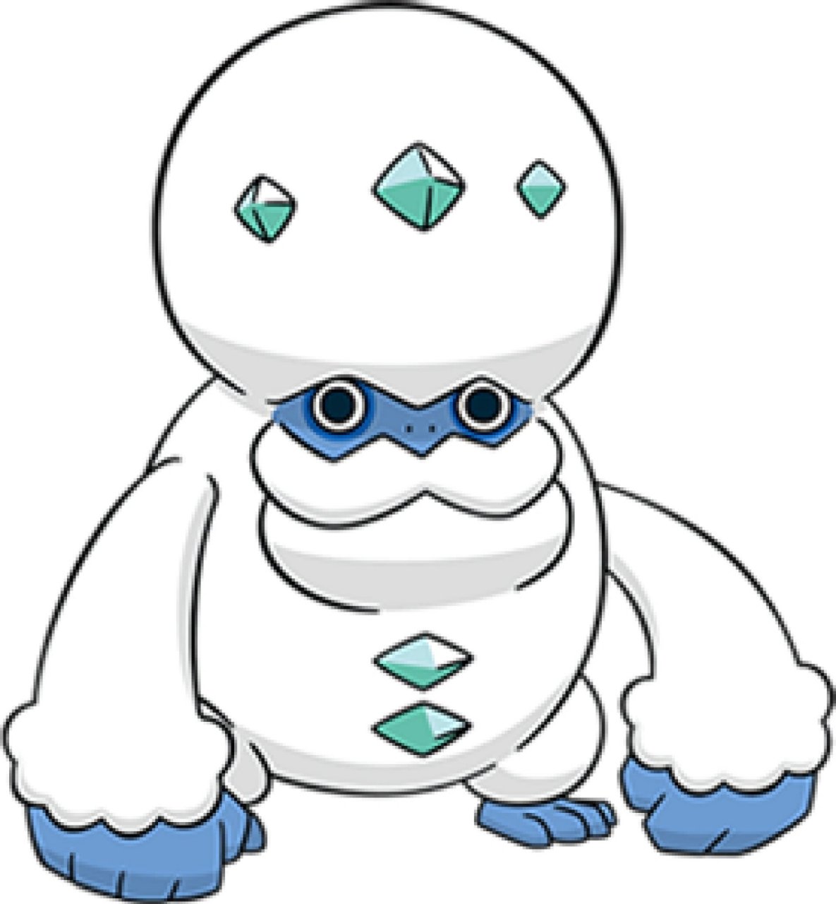 宝可梦图鉴0555:达摩狒狒(伽勒尔形态) 0555:达摩狒狒(伽勒尔地区形态