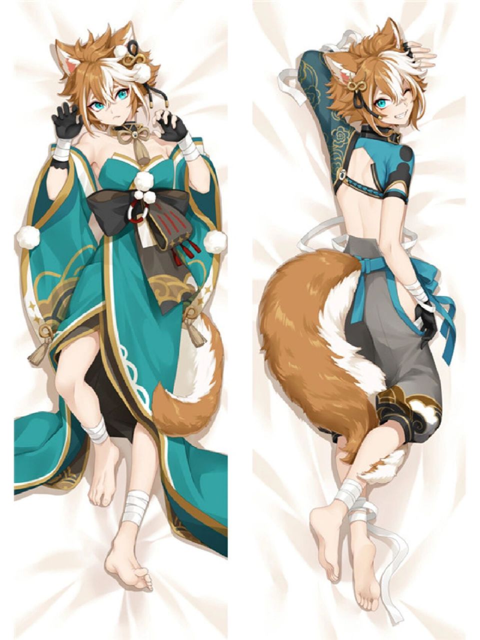 五郎与希娜小姐～     等身抱枕定制私我